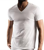 DKNY 3-Pack Classic Cotton V-Neck T-Shirt